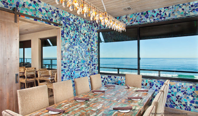 ocean private dining room